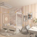 Кровать куб для подростка с ящиками на колёсиках - doodywoody