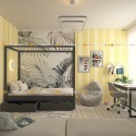 Кровать куб для подростка с ящиками на колёсиках - doodywoody