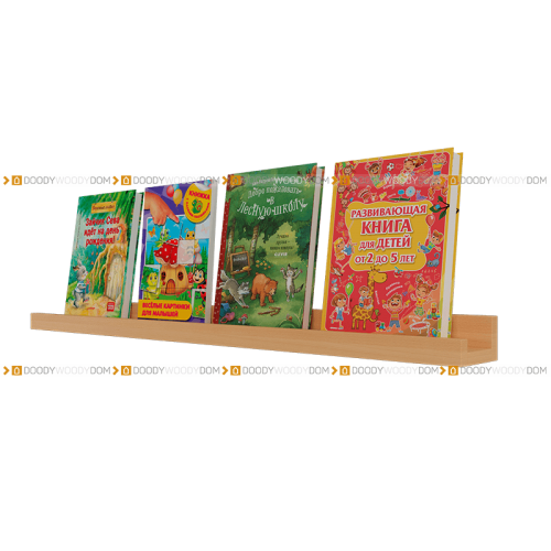 Полка на стену для книг...