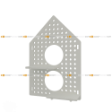 пегборд деревянный pegboard DOODYWOODY