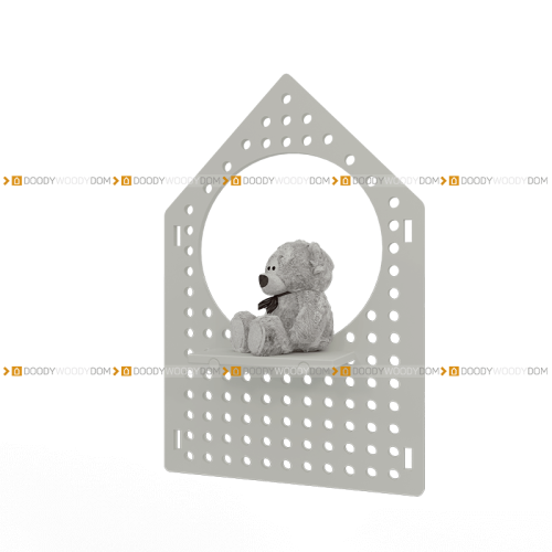 пегборд деревянный в детскую pegboard DOODYWOODY