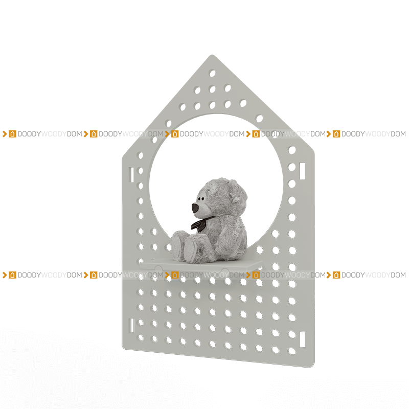 пегборд деревянный в детскую pegboard DOODYWOODY