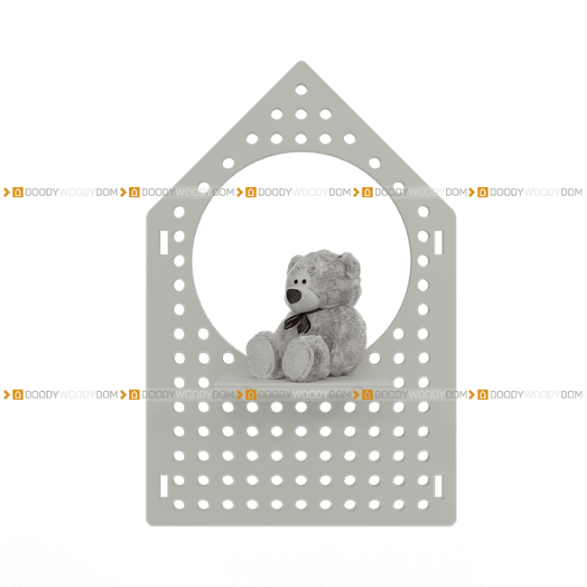 пегборд деревянный в детскую pegboard DOODYWOODY