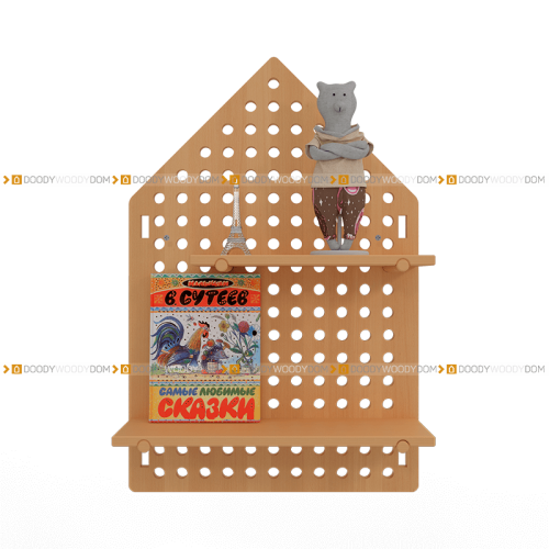 пегборд из дерева pegboard DOODYWOODY