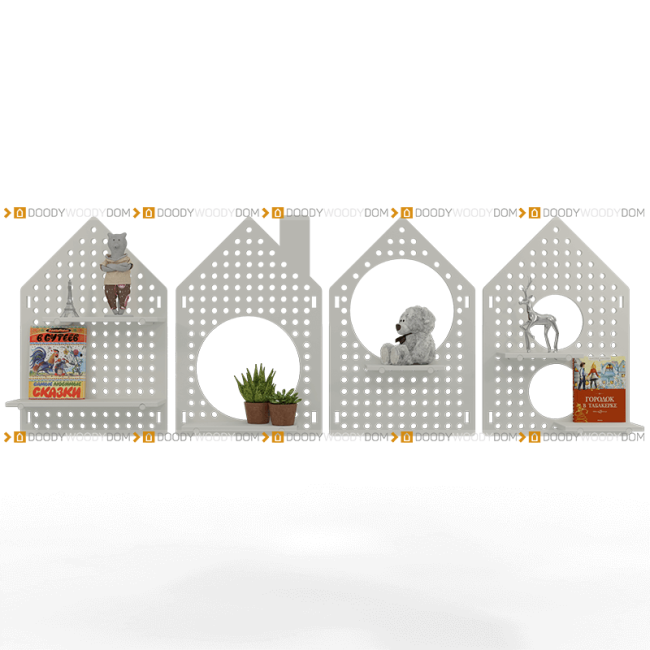 пегборд деревянный в детскую pegboard DOODYWOODY