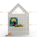 пегборд деревянный в детскую треугольник pegboard DOODYWOODY