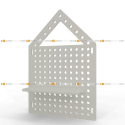 пегборд деревянный в детскую треугольник pegboard DOODYWOODY