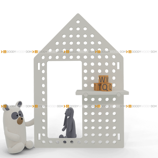пегборд деревянный в детскую pegboard DOODYWOODY