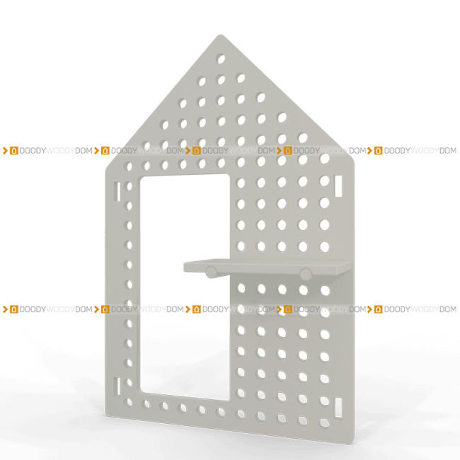пегборд деревянный в детскую pegboard DOODYWOODY