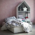 Кровать basic с белым изголовьем 3в1 домик - doodywoody